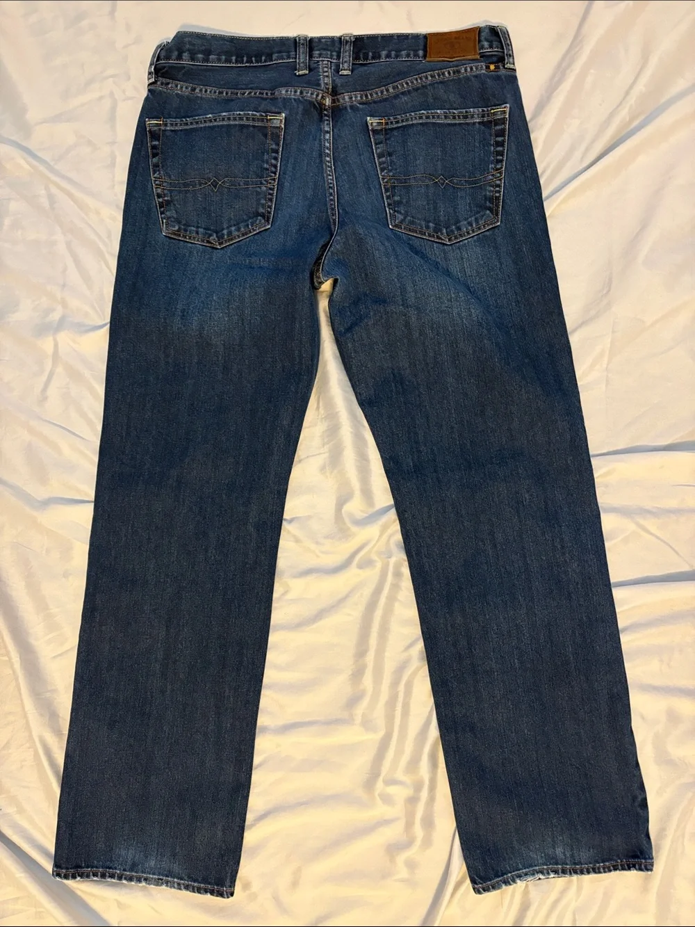 Lucky Brand Men's 361 Vintage Straight Jeans in Medium Blue Wash